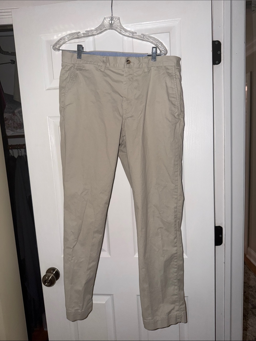 Ralph Lauren Tan Chino Pants - Classic Straight Fit